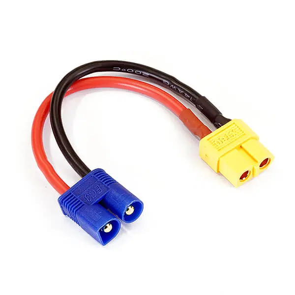 Etronix Female Xt-60 to Male Ec3 Plug Connector Adaptor – RC Cars