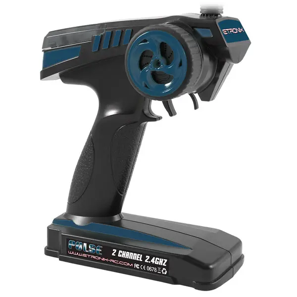 Etronix Pulse GFSK Ex2 Sport 2.4ghz Wheel 2ch Radio System – RC Transmitters