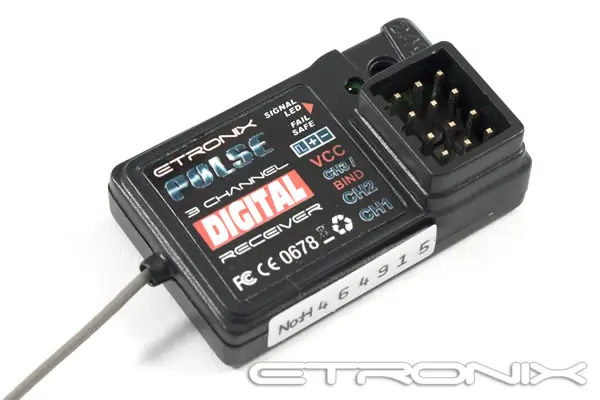 Etronix Pulse GFSK Ex2 Sport 2.4ghz Wheel 2ch Radio System – RC Transmitters