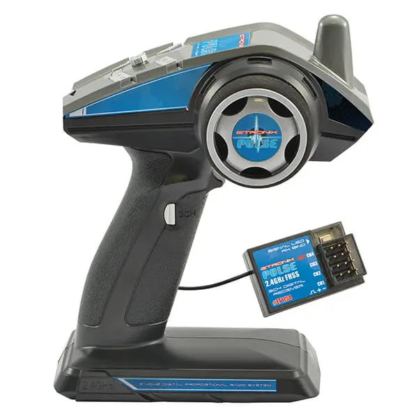 Etronix Pulse Ex3g 3ch 2.4ghz FHSS Wheel Radio System – RC Transmitters