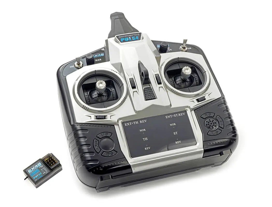 Etronix Pulse Ex4s 4ch 2.4ghz FHSS Stick Radio System – RC Transmitters