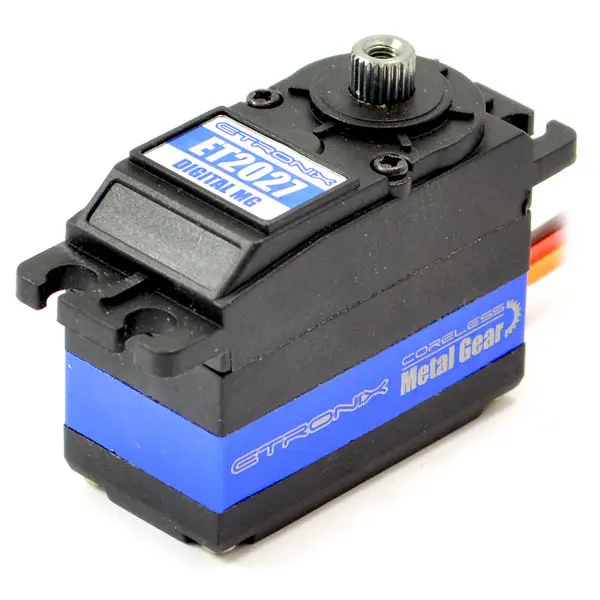 Etronix 12.1kg/0.12s Midi Digital Servo Coreless Metal Gear – RC Servos