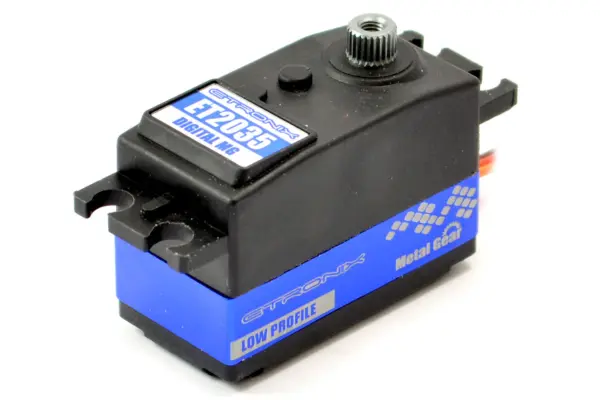 Etronix 8.2KG/0.11S Low Profile Digital Servo Metal Gear – view 2