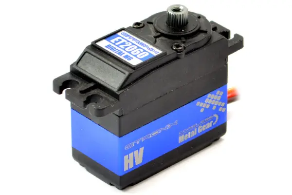 Etronix 11.25kg/0.07s STD Digital High Voltage Servo Metal Gear – view 2