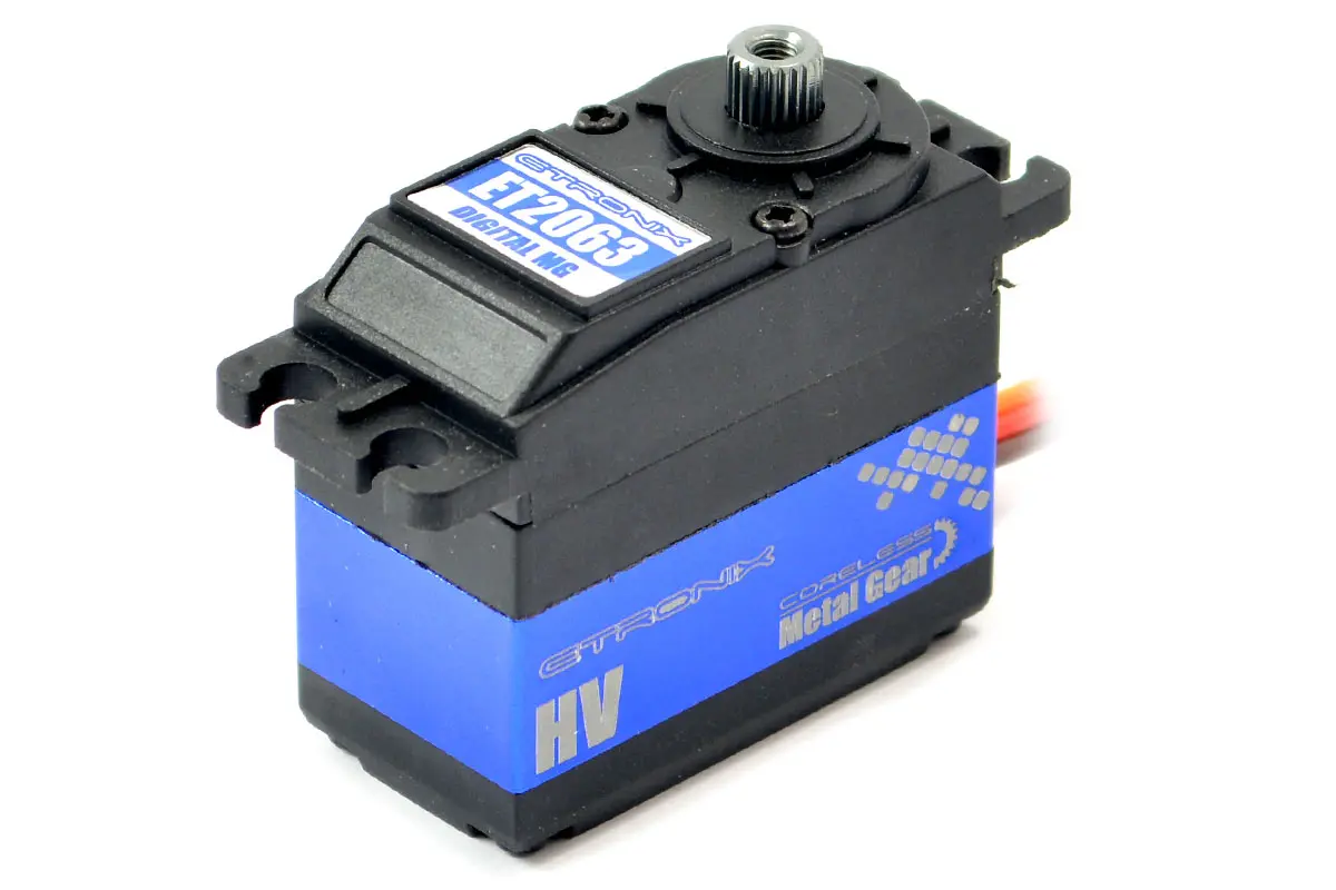 Etronix 32.3kg/0.10s STD Digital High Voltage Servo Metal Gear – RC Servos