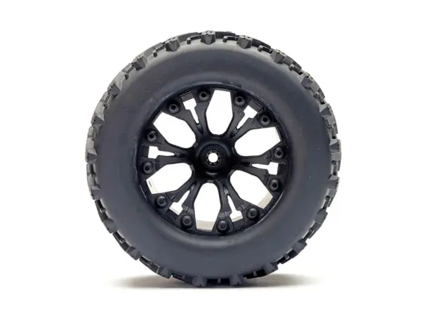 Fastrax 1/10 T-Bone Truck Tyre Mounted Split-Spoke (12mm Hex) – view 4