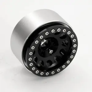 Fastrax Aluminium Beadlock Sixo 1.9" Wheels - Black (4pc)