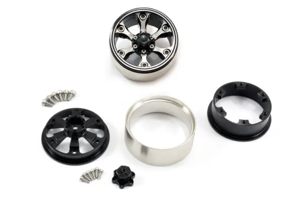 Fastrax 1.9" Heavy Duty 6-Spoke Alloy Beadlock Wheels (X2) (106g Each) – view 3