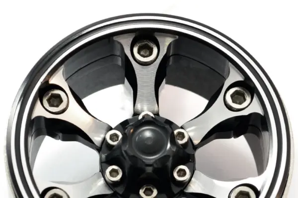 Fastrax 1.9" Heavy Duty 6-Spoke Alloy Beadlock Wheels (X2) (106g Each) – view 4