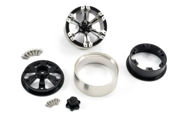 Fastrax 1.9" Heavy Duty Split 6-Spoke Alloy Beadlock Wheels (X2) – view 3
