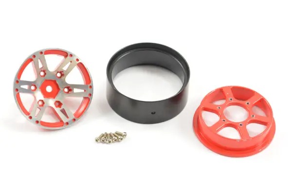 Fastrax 1.9" Heavyweight Split 6-Spoke Alloy Beadlock Wheels – view 3