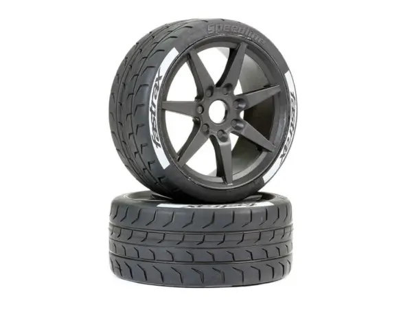 Fastrax Supaforza Front 52° Tyres/BLK 17mm Hex Wheels – view 4