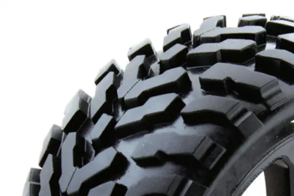 Fastrax 1/8 Truggy Arrow MTD on 5-Spoke White 0 Offset(pr) – view 3
