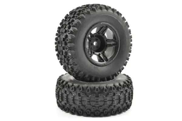 Fastrax 1:10 Sc Stinger MTD 5-Spoke Black (Slash Fr) (Pr) – view 4