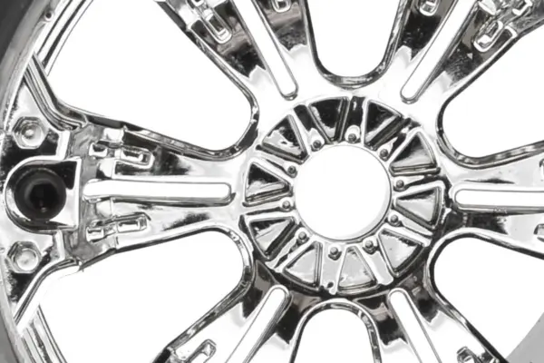 Fastrax 1/8 Mt Stinger Mounted 6-Spoke Chrome 1/2"offset(pr) – view 4
