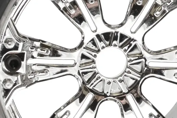 Fastrax 1/8 Mt Arrow Mounted 6-Spoke Chrome 1/2"offset(pr) – view 2