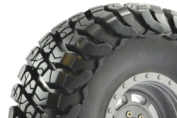 Fastrax 1:10 Crawler Granite 2.2 Scale Wheel Ø140mm Tyre (Grey)(2) – view 2
