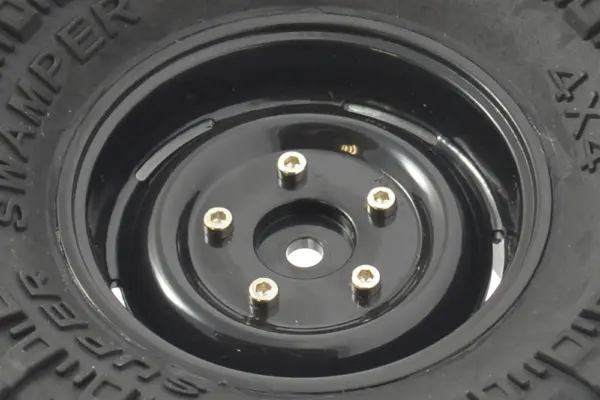 Fastrax 1:10 Crawler Swamper 1.9 Scale Wheel Ø118mm Tyre (Black)(2) – view 4