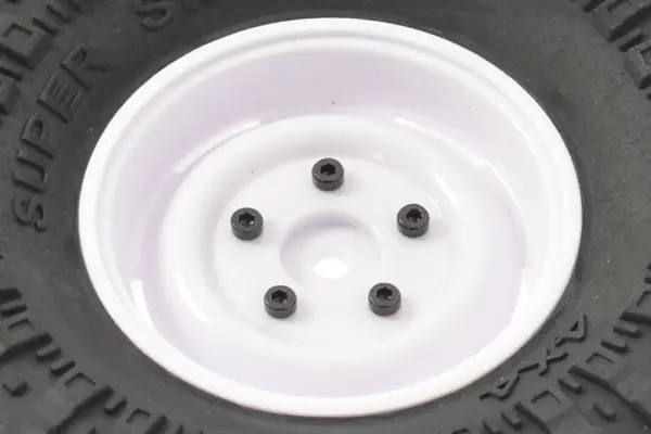 Fastrax 1:10 Crawler Swamper 1.9 Scale Wheel Ø118mm Tyre (White)(2) – view 4