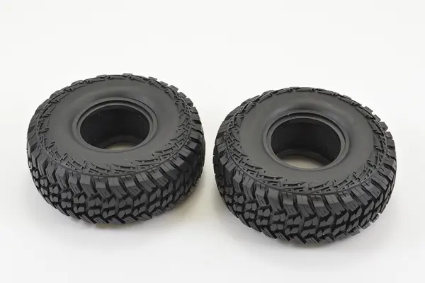 Fastrax Cutter Supersoft Tyre W/Memory Foam 118mm Dia (Pr) 1.9 Scale Tyre – view 2
