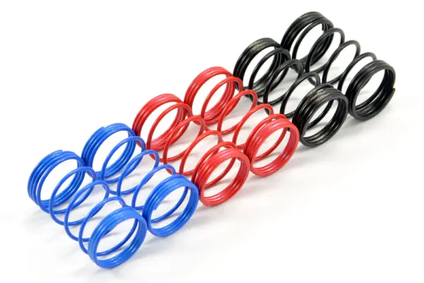 Fastrax 1/10th 55mm Spring Set Soft/Blue,med/Red,hard/Black – view 2