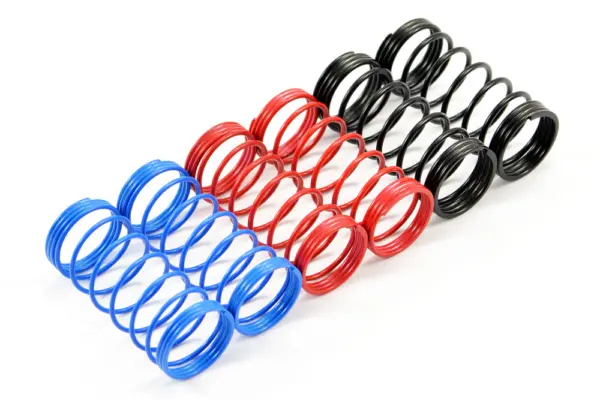 Fastrax 1/10th 75mm Spring Set Soft/Blue,med/Red,hard/Black – view 2