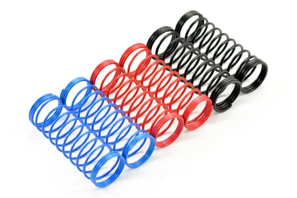 Fastrax 1/10th 85mm Spring Set Soft/Blue,med/Red,hard/Black – view 2