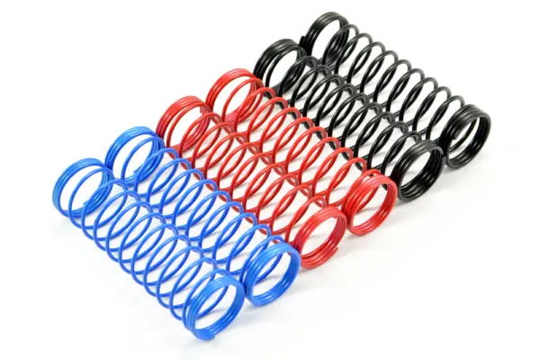 Fastrax 1/10th 95mm Spring Set Soft/Blue,med/Red,hard/Black – view 2
