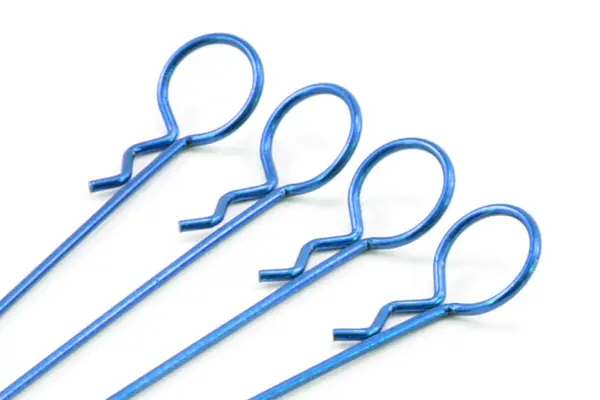 Fastrax Small Metallic Blue Long Body Pin 1/10th – view 3