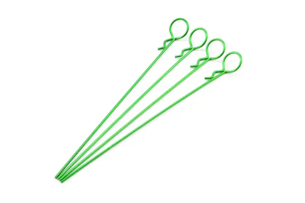 Fastrax Small Metallic Green Long Body Pin 1/10th – view 2
