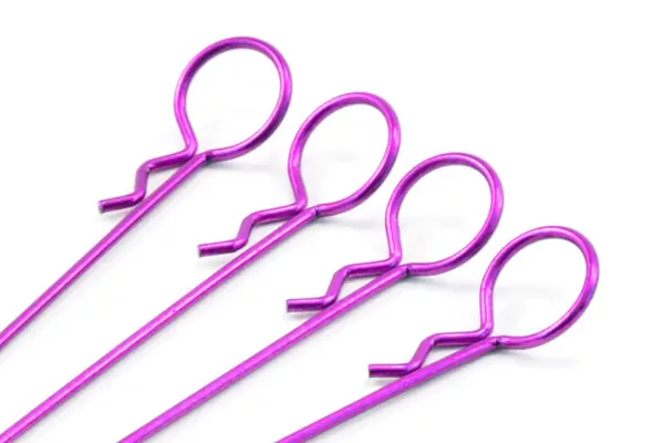 Fastrax Small Metallic Purple Long Body Pin 1/10th – view 3