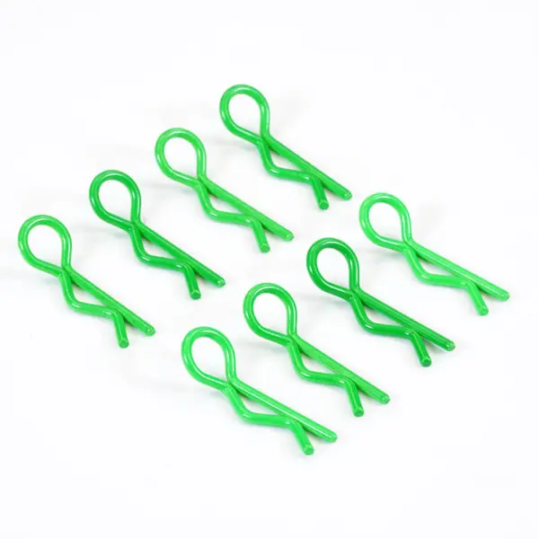 Fastrax Fluorescent Green Sm Clips