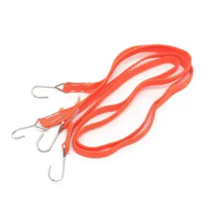 Fastrax Luggage Bungee Strap 2pc W/Hooks 400mm - Orange