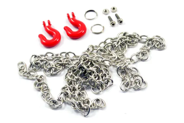 Fastrax Metal Hook & Steel Chain Set 800mm – view 2