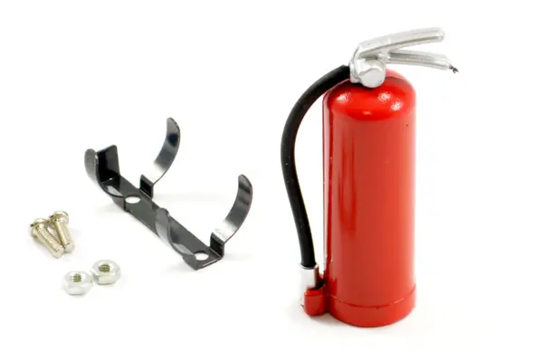 Fastrax Fire Extinguisher & Alloy Mount - Red – view 2