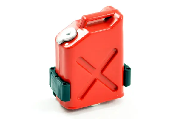 Fastrax Painted Fuel Jerry Can & Mount - Red – view 2