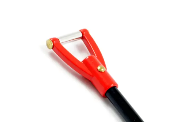 Fastrax Red Handle Metal Spade Shovel – view 4