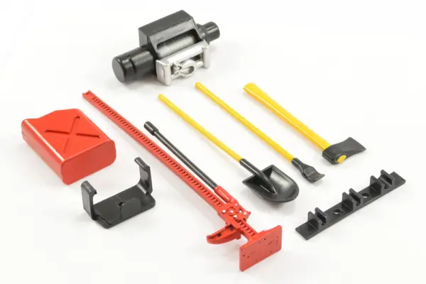 Fastrax Scale 6-Piece Tool Set Red/Yellow Painted – view 2