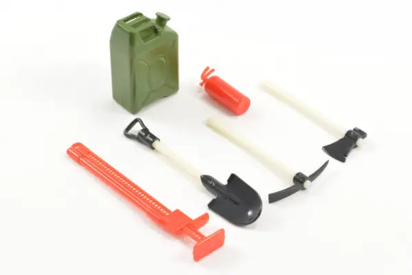 Fastrax Type-B Scale 6-Piece Painted Tool Set – view 2