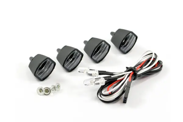 Fastrax Light Set W/Led,lenses Wire Connector 4pc - Rectangle – view 2