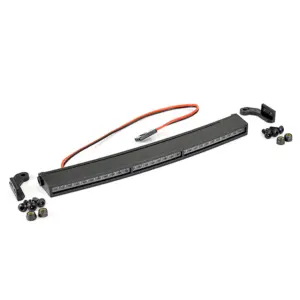 Fastrax Moulded Curved Roof 32 Led Light Bar W/Mounts 145mm