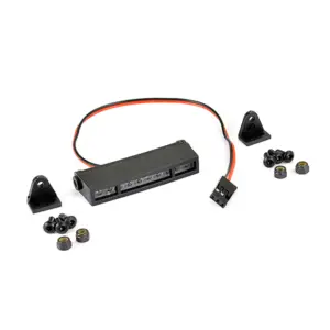 Fastrax Moulded Curved Bumper 10 Led Light Bar W/Mounts 54mm