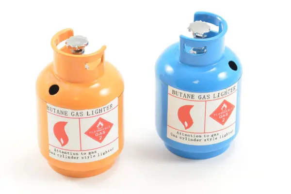Fastrax Scale Painted Alloy Gas Bottle - Blue – view 2