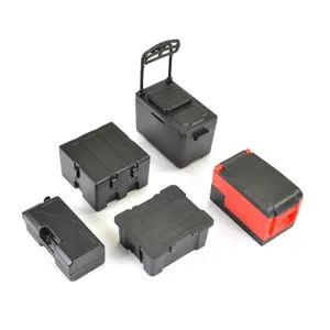 Fastrax Scale 5pc Tool & Cooler Case Set - Black