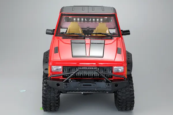 Fastrax 1/10 Rockee Pick-Up & Rear Cage Hardbody 313-324mm - Red – view 6