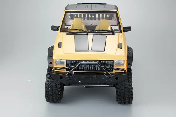 Fastrax 1/10 Rockee Pick-Up & Rear Cage Hardbody 313-324mm - Yellow – view 6