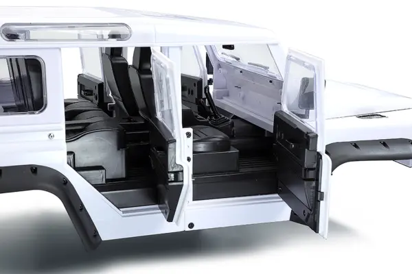 Fastrax 1/10 Ranger Xl Hardbody & Interior Set 313mm - White – view 7