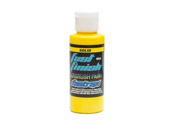 Fastrax Fast Finish Airbrush Paint Yellow 60ml – view 2