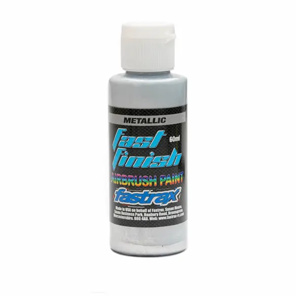 Fastrax Fast Finish Airbrush Paint Aluminium 60ml