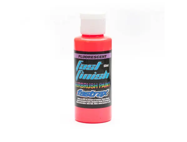 Fastrax Fast Finish Airbrush Paint Flo Red 60ml – view 2